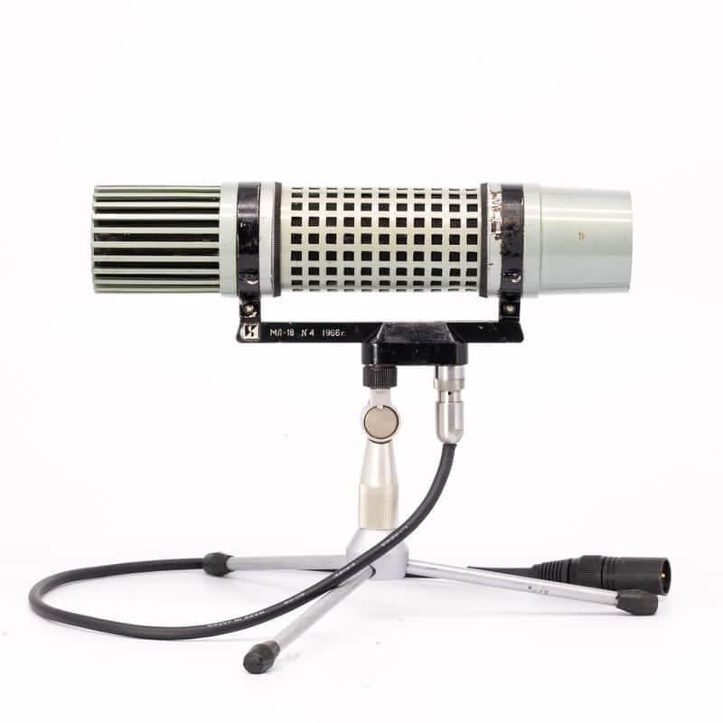 IRPA/LOMO/Oktava (1966, n4) - Soviet Dual-Ribbon Microphone (Soviet RCA BK10)