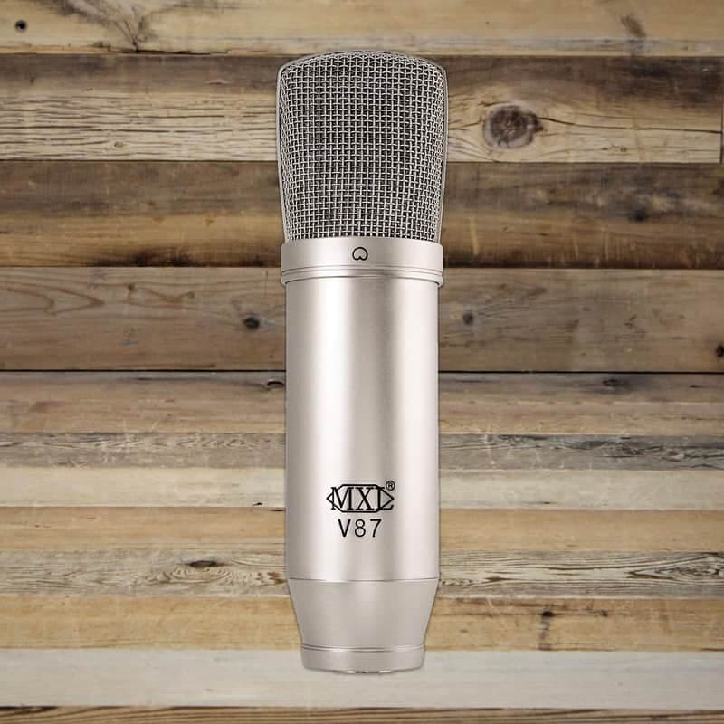 Open Box MXL V87 Studio Large Diaphragm Condenser Microphone V-87 Instrument Mic
