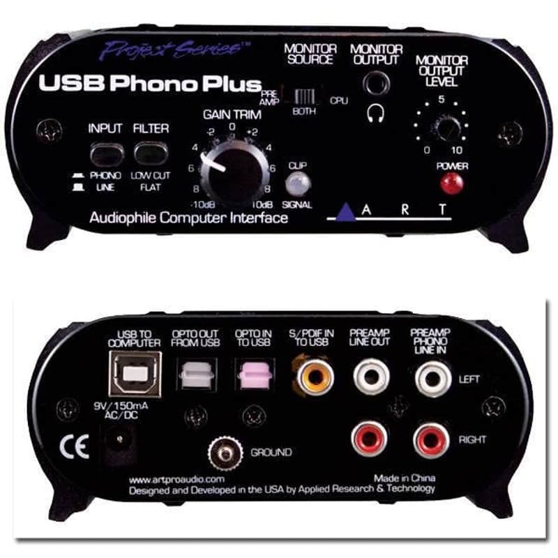 USB Phono Plus Turntable Preamp