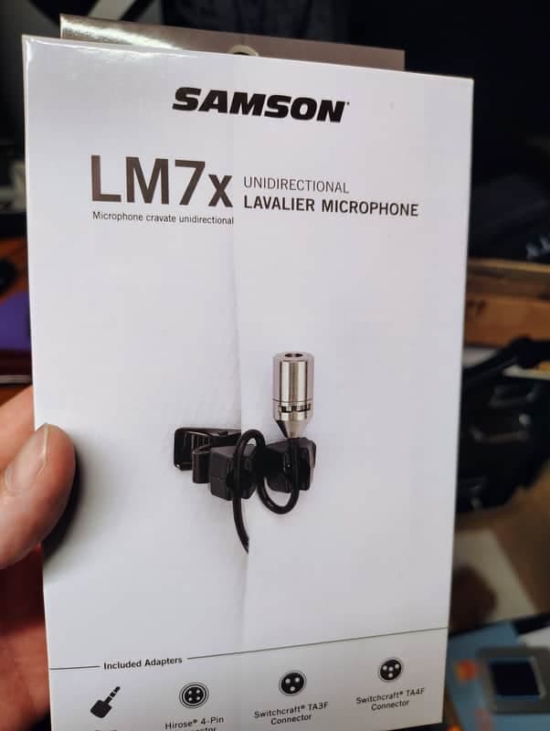 Samson LM7x Unidirectional Lavaliere Mic