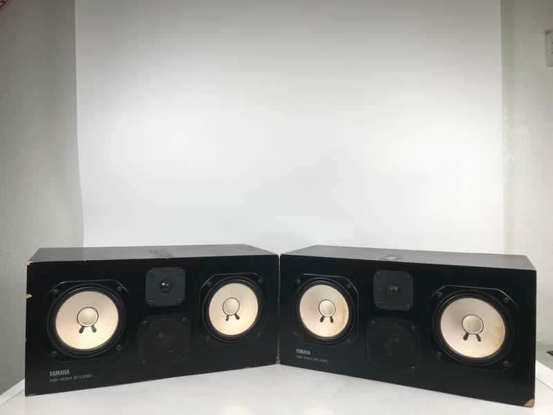 Yamaha NS-40M Studio Monitors Speaker Pair