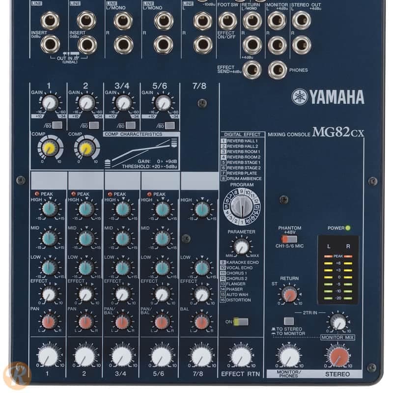 Yamaha MG82CX 2010s - Blue
