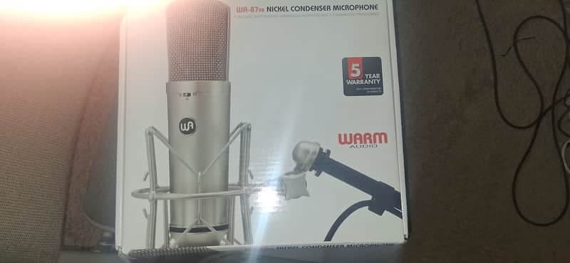 Warm Audio WA-87 R2 Large Diaphragm Multipattern Condenser Microphone 2020 - Present - Nickel