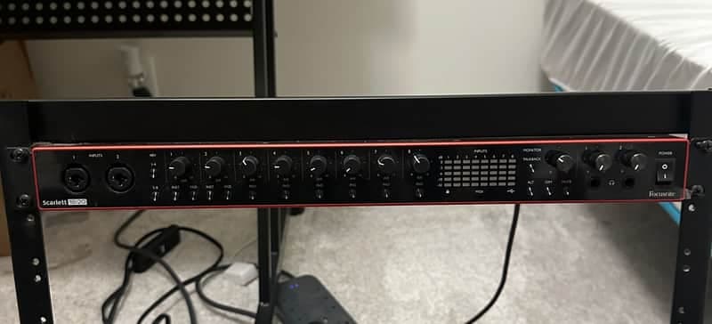 Focusrite Scarlett 18i20 3rd Gen USB Audio Interface 2019 - Present Black
