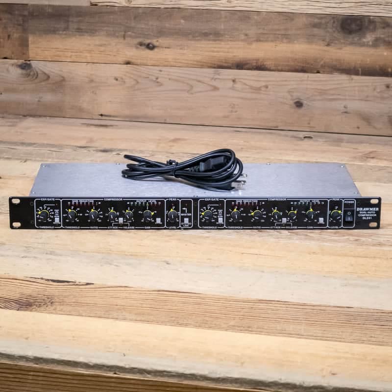 Drawmer DL241 Stereo Auto Compressor Limiter Audio 2-Channel DL-241 U286216
