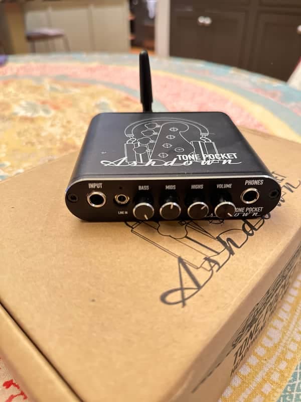Ashdown Tone Pocket Bass Headphone Amplifier with Bluetooth 2021 - Present - Black