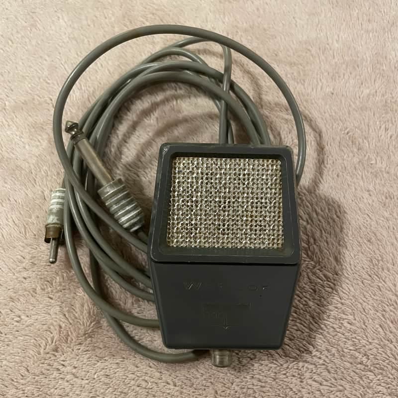 Webcor Microphone from Reel to Reel Tape Machine 60s-70s - Silver