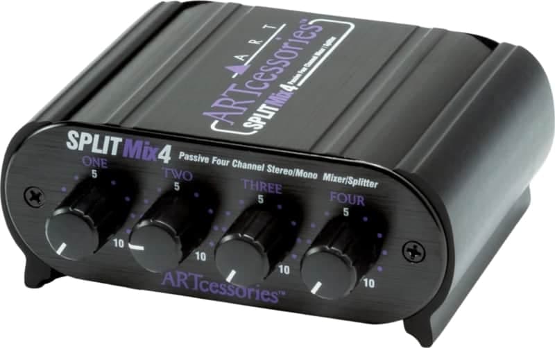 ART SPLITMix4 4-Channel Passive Mixer/Splitter Box