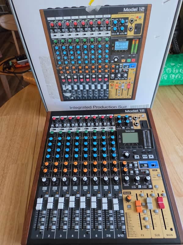 TASCAM Model 12 +Decksaver+ Extras.