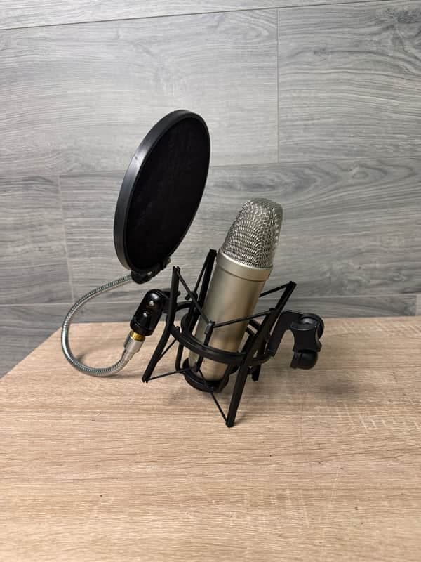 Rode NTI-A Studio Vocal Cardioid Condenser Microphone w/ Mount And Filter #2619