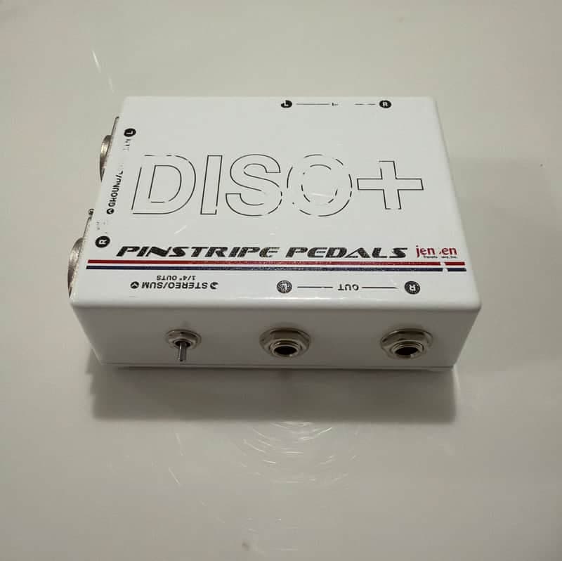 Pinstripe Pedals Disco + 2021 - White