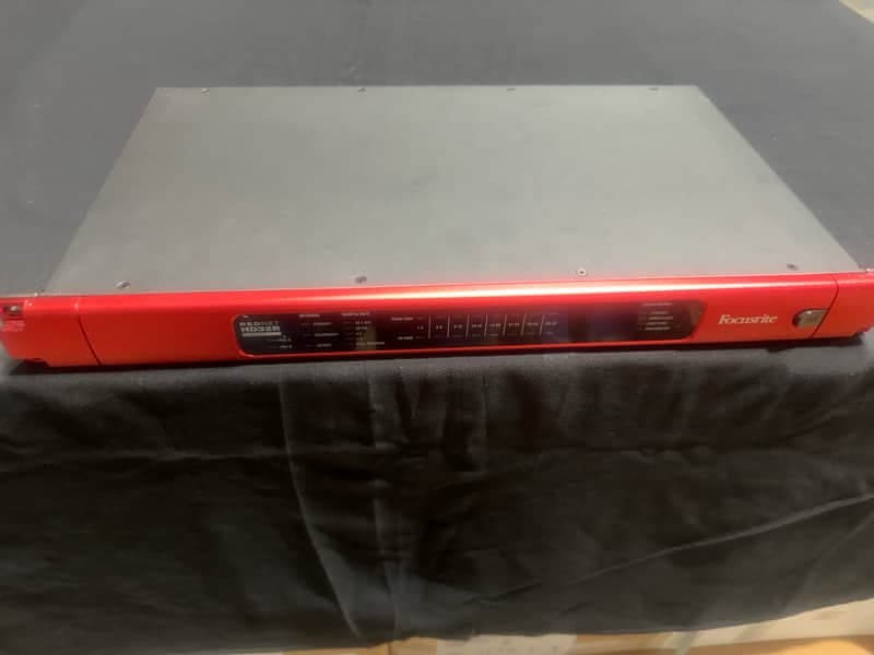 Focusrite RedNet HD32R Pro Tools HD Bridge Dante Audio Interface 2019 - Present - Red