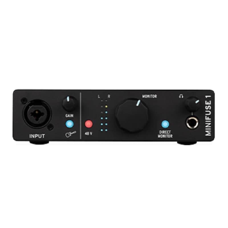 Arturia MiniFuse 1 Audio Interface Black