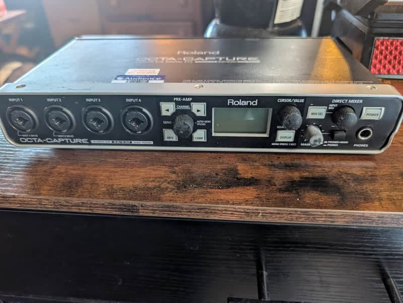 Roland UA-1010 Octa-Capture Hi-Speed USB Audio Interface 2010s - Black