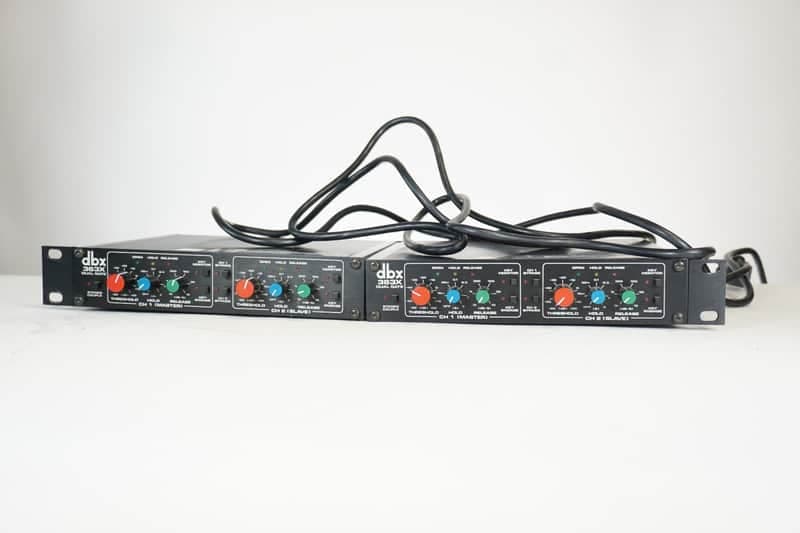 Pair dbx 363X Dual Gates Rackmount Noise Gates Tested Working