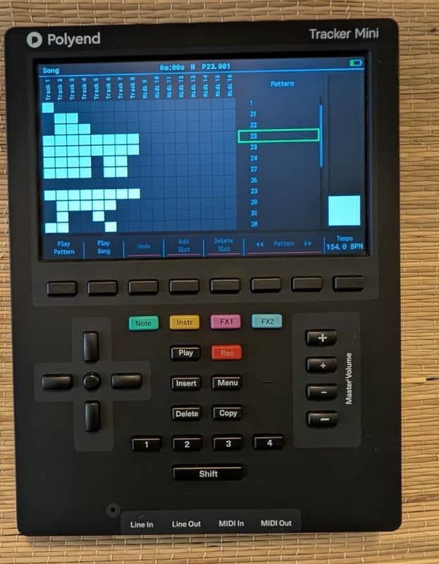 Polyend Tracker Mini Standalone Audio Workstation 2023 - Present - Black