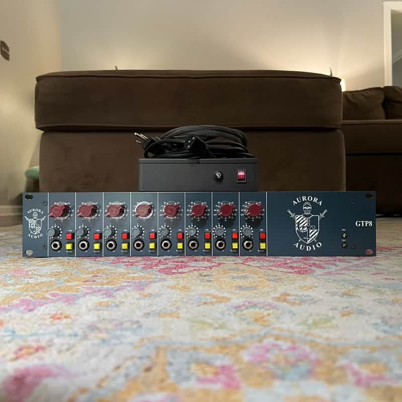 Aurora Audio GTP8 8 Channel Neve 1073-style Mic Pre