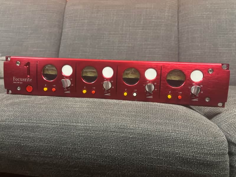 Focusrite Red 1 4-Channel Preamp 2010s - Red
