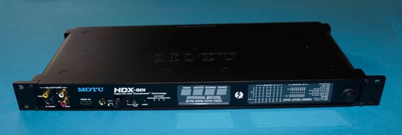 MOTU HDX-SDI Thunderbolt, Video Interface HDMI IN + OUT, SDI IN + OUT