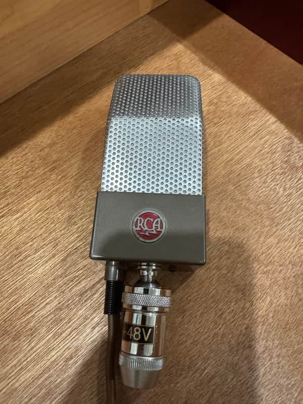 RCA 74-B Junior Velocity Ribbon Microphone - Stephen Sank upgrade 1940s