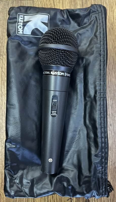 KUSTOM KM-2 DYNAMIC VOCAL MICROPHONE (VINTAGE)