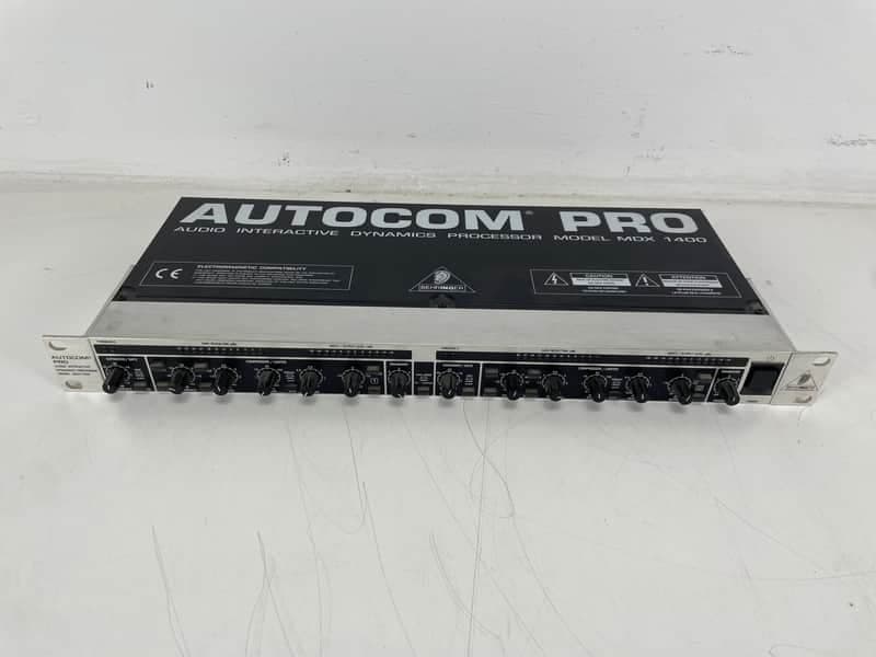 Behringer - MDX 1400 - Autocom Pro - Dynamics Processor - Used / Needs Cleaning