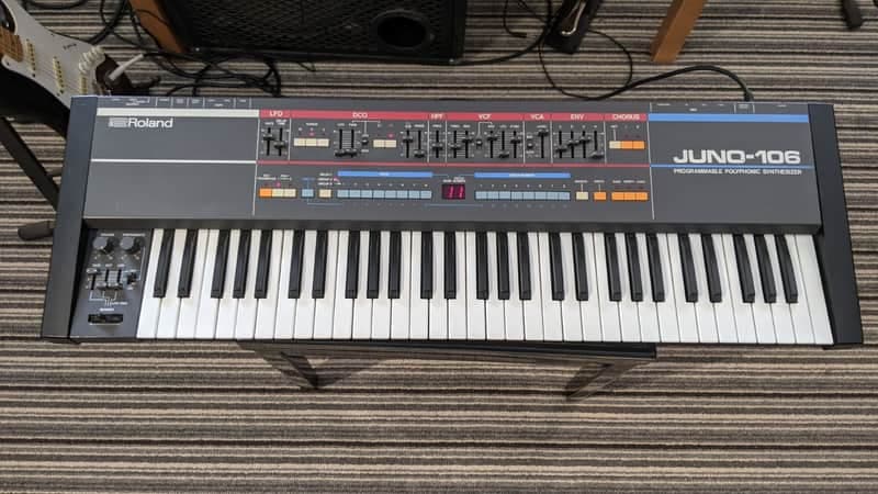 Roland Juno-106 61-Key Programmable Polyphonic Synthesizer
