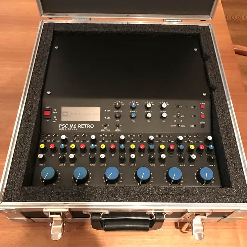 PSC Professional Sound Corporation M6 Retro Field Mixer Blue/Black