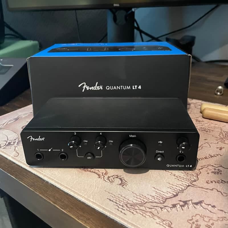 Fender Studio Quantum LT 4 USB-C Audio Interface 2026 - Present - Black