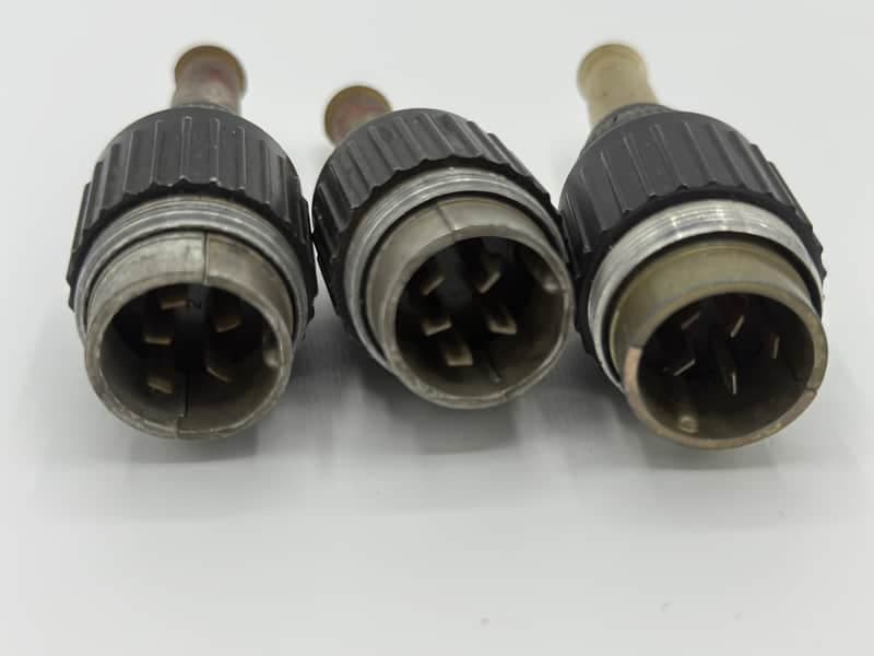 Neumann Connector 5 Pin Blade Tuchel Type 1960-1980 - Black