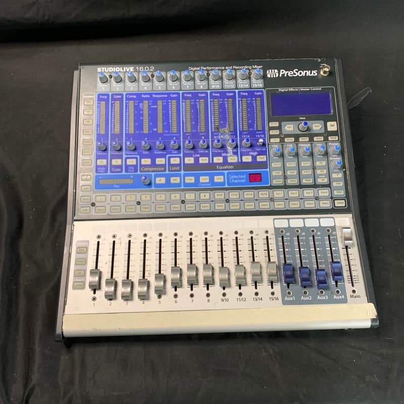 PreSonus StudioLive 16.0.2 USB 16-Channel Digital Mixer 2017 - Present - Blue/Silver