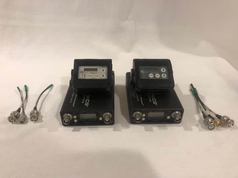Lectrosonics Two Block 25 411A/SMQV sets