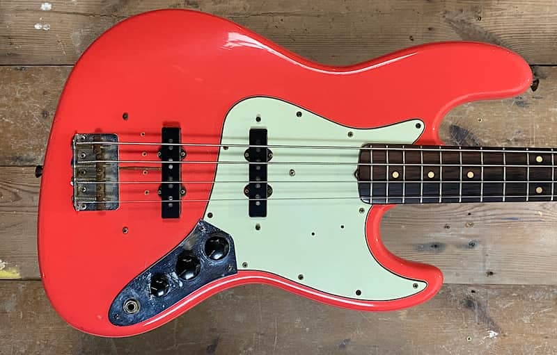 Fender Jazz Bass 1962 - Red Refin