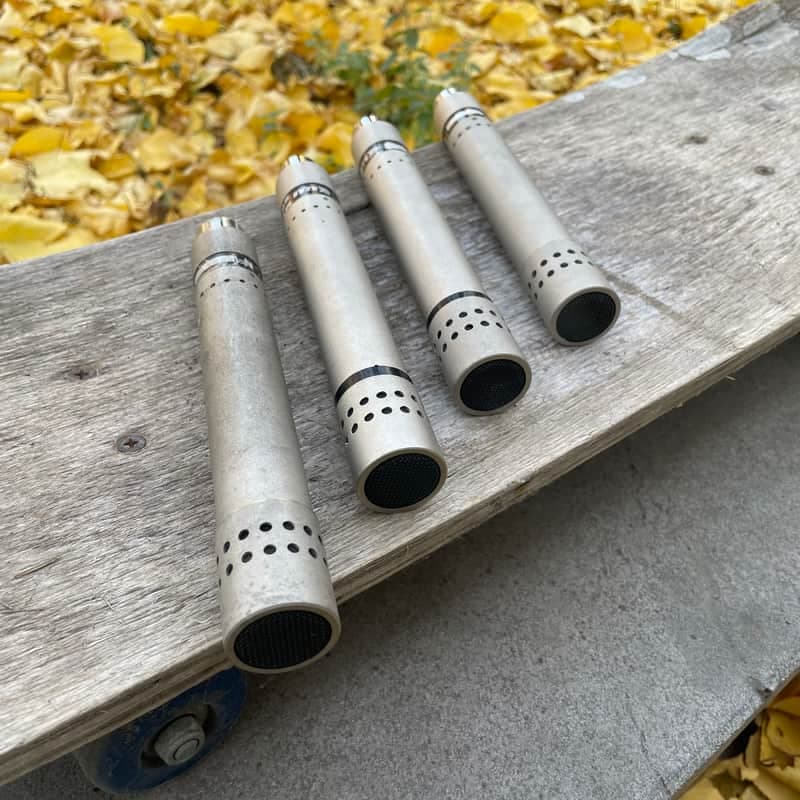 Set of 4: BEAG MD 210 Dynamic Microphone; Hungary 80's