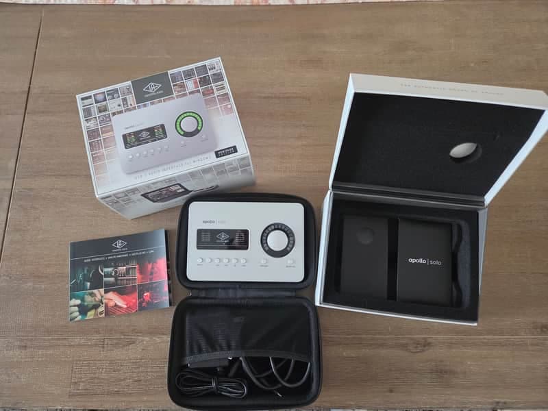 Universal Audio Apollo Solo Heritage Edition Thunderbolt 3 Audio Interface 2020 - Present - Silver