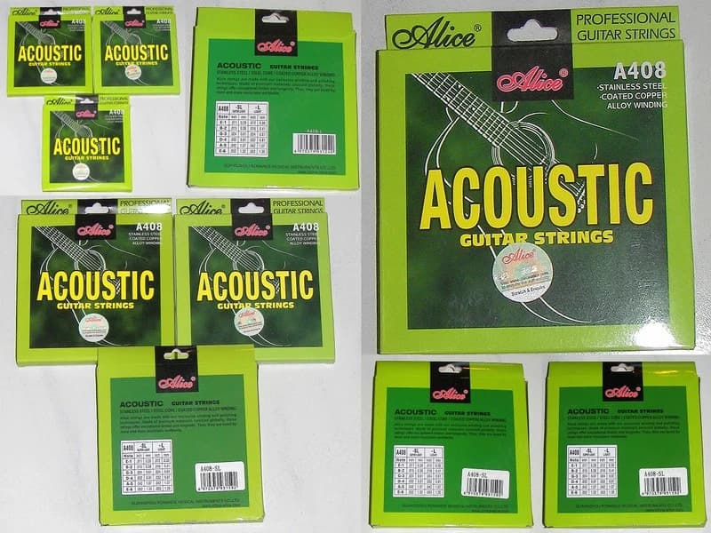NEU* OVP Akustik Gitarrensaiten Guitar Strings Stahlsaitengitarre 11 52 & 12 53