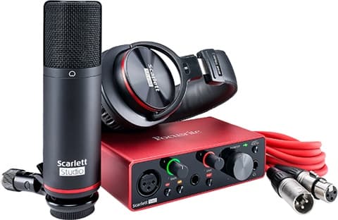 Focusrite Scarlett Solo Studio Bundle (3rd Gen), B