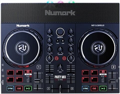 Numark Party Mix Live 2-Channel DJ Controller, B
