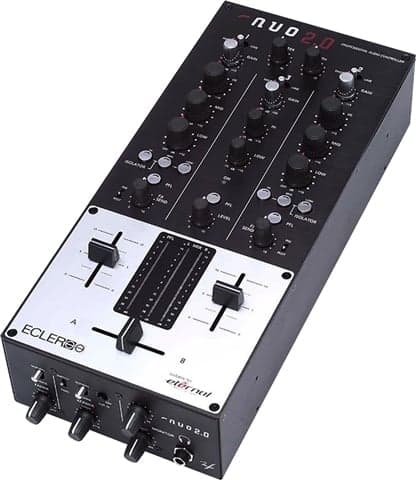 Ecler Nuo 2.0 Professional 2 Channel DJ Mixer, B