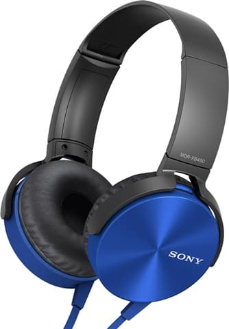 Sony MDR-XB450 Xtra Bass Overhead - Blue, C