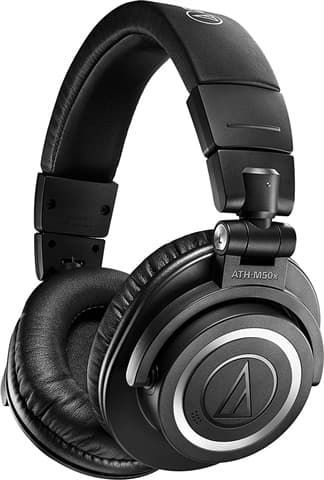 Audio-Technica ATH-M50XBT2 Bluetooth Headphones Over-Ear - Black, B