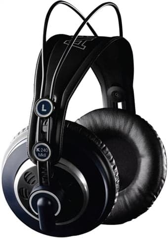 AKG K240 MKII Semi-Open Over-Ear Studio Headphones, C