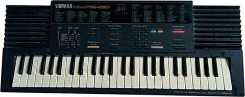 Yamaha PSS-280 MIDI Keyboard, C