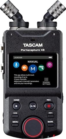 Portacapture X6 6-Channel 32-Bit Portable Audio Field Recorder, B