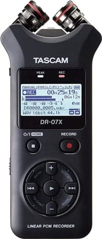 Tascam DR-07X Portable Audio Recorder, B