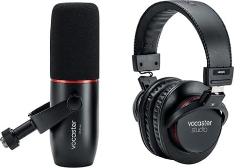 Focusrite Vocaster Broadcast Kit Mic + Headphone (XLR), B