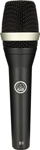 AKG D5 Dynamic Microphone (XLR), B