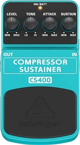 Behringer CS400 Compressor and Sustain Effects Pedal, B