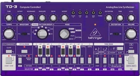 Behringer TD-3-GP Analog Bass Line Synthesizer, B