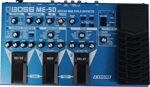 Boss ME-50 Guitar Multi Effects Pedal, B